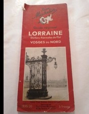 Guide Régional Michelin.Lorraine. Vosges du Nord.1935-36.Stations Thermales Est