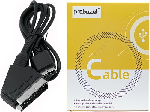 Câble rgb scart ps2 ps3 - scart,