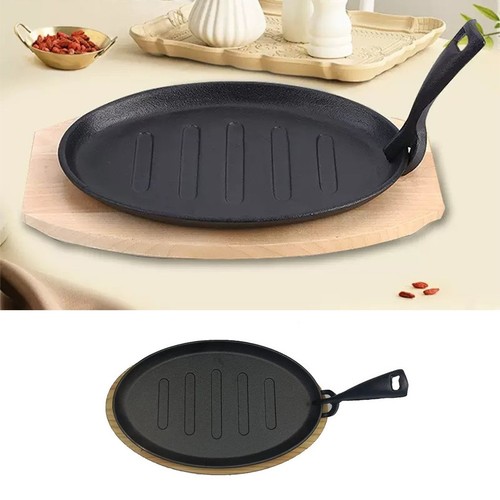 Plaque steak fonte pour - steak,