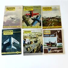 Lot 6 revues Aviation magazine 4-12 de 1950-23-33 de 1951-326 de 1961-467 salon