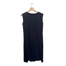Maison Martin Margiela  Dark Navy Wool Dress Line 1  Size S