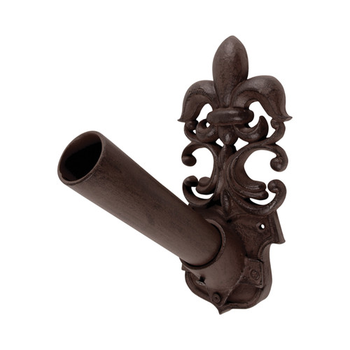 Support porte drapeau en - porte,
