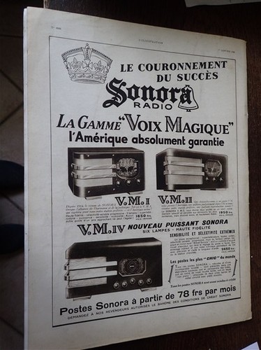 Sonora radio gamme voix - gamme,