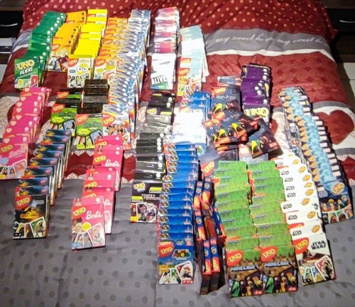 Lot jeu cartes uno - lot,