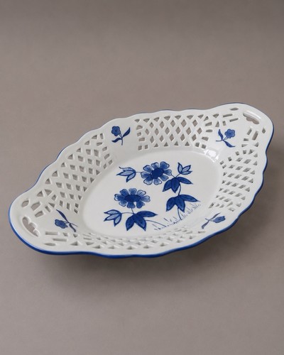 Corbeille porcelaine - corbeille, en