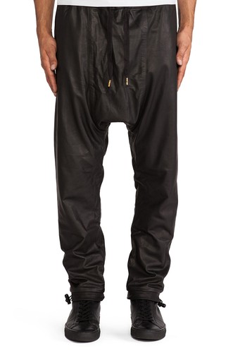 Pantalons cuir pour hommes - pantalons,