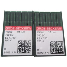 REECE S2 BOUTONNIÈRE GROZ BECKERT EBX750 750H AIGUILLE POUR MACHINE INDUSTRIELLE