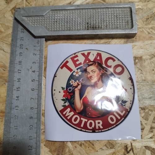 Stickers pin up texaco - stickers,