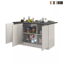 Îlot central moderne 3 portes