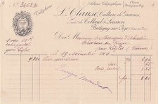 91 ESSONNE BRETIGNY-SUR-ORGE, cultivateur, Clause L. 1900 semences, colis