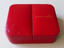 écrin boite pour bijou boucles d'oreille ou boutons DIDIER GUERIN jewel box