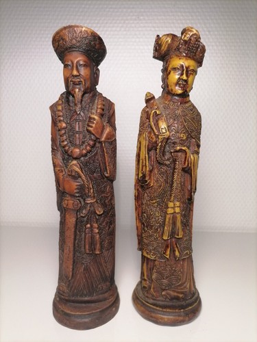 Statuette couple asiatique - de,
