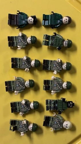 Lego wwii brick - brick, u.s