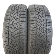 2 X FIRESTONE 205/60 R16 92H Winterhawk 3 Pneus D'Hiver 2016 7Mm