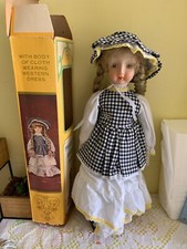 ANCIENNE POUPEE PORCELAINE COLLECTION   VINTAGE ANNEE 1930 - 1950 - RARE - DOLL