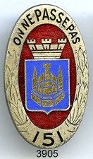 3905 - INFANTERIE - 151e R.I.