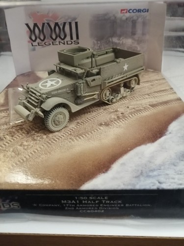 Corgi militaire halft - corgi, track