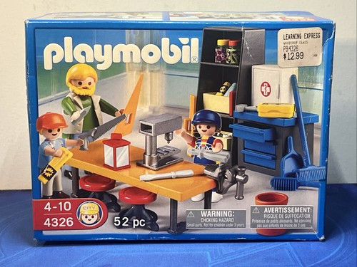 Playmobil 4326 wood workers - wood,
