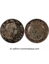 France Etats De Bretagne, Louis XV  Jeton Argent 1717 Dinan Daniel 74