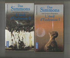 Lot récit cycle complet L'éveil d'Endymion 1 & 2 Dan Simmons Siudmak SF