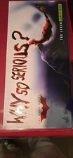 Hot Toys DC The Dark Knight Trilogy Light Box Joker Why So Serious ?