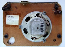 TSF Radio Philips BF 201U Facade complète avec HP et mécanisme d'aiguille cadran