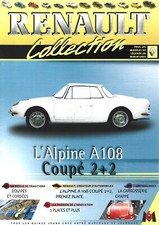 FASCICULE RENAULT / RENAULT ALPINE A 108 COUPE 2 + 2