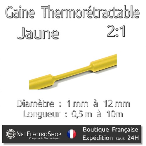 Gaine thermorétractable - thermorétractable,
