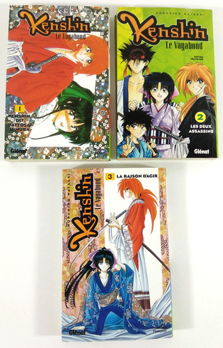 Lot mangas kenshin le - 3,