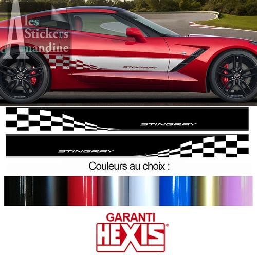 Bandes racing damiers pour - x,