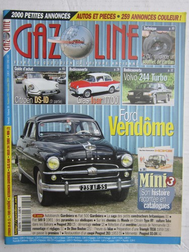 Gazoline 172 guide d - n°, d'achat