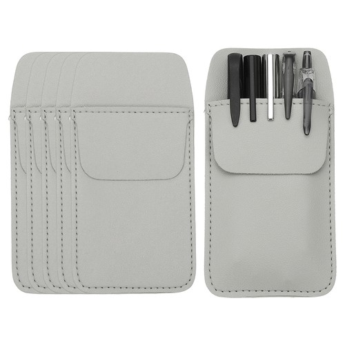 Protège poches cuir pour - 6, en