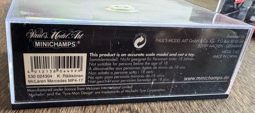 Minichamps 43 kimi - minichamps, 1:43