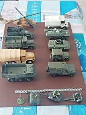 Lot de miniatures militaire  SOLIDO 1/43  et 1/50