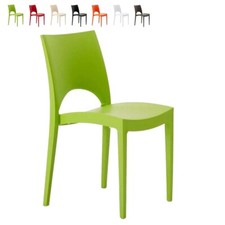Chaises en Plastique Empilables Polypropylène pour Extérieur Grand Soleil Paris