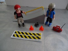 Playmobil roller skate rampe n° 4415 complet