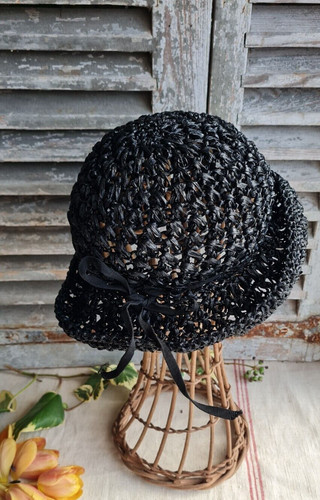 Ancien chapeau bibi vintage - bibi,