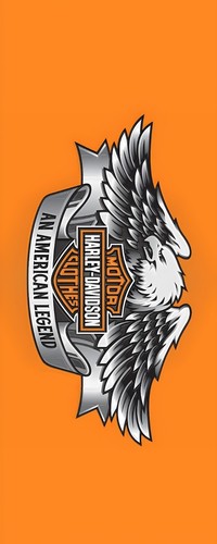 Tapis moto harley davidson - moto,