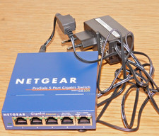 NETGEAR GS105 V3 Switch Ethernet 5 Ports RJ45 RJ proSafe Gigabit CABLE INTERNET