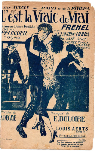 Partition chant 1923 - ,
