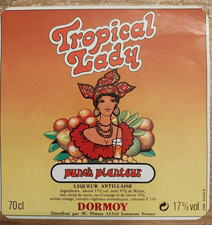 "Punch planteur / superbe Etiquette- originale