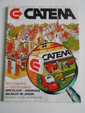 ANCIEN CATALOGUE CATENA BRICOLAGE JARDINAGE MEUBLES DE JARDIN 1980 N°103