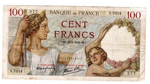 France billet 100 - france,