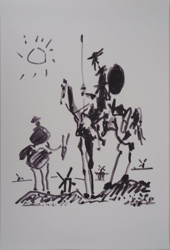 Pablo picasso don quichotte - pablo, :