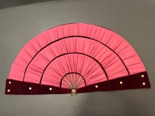 Grand éventail ancien en