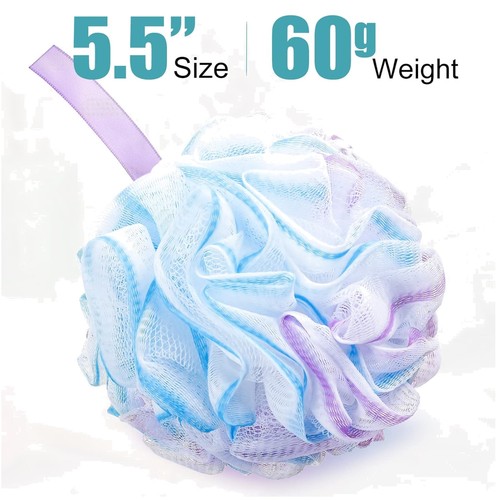 Exfoliating pouf balls 60g - balls,