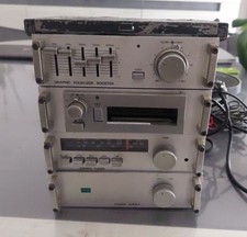 Mini chaîne Radio K7 avec 2 HP Redson