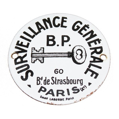 Ancienne petit plaque