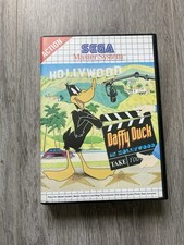 Daffy Duck Un Hollywood Master System Pal Euro Cib