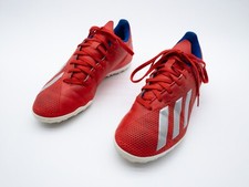 Adidas X 18.4 TF Unisexe Chaussure de Football Sport Rouge Taille 40 2/3 Eu Art
